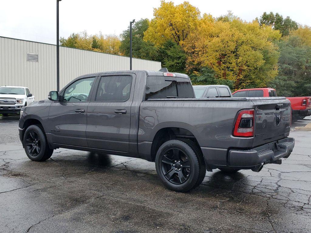 2020 Granite Crystal Metallic Clearcoat /Black RAM 1500 Big Horn Crew Cab SWB 4WD (1C6SRFFT0LN) with an 5.7L V8 OHV 16V engine, 8A transmission, located at 6064 Gull Rd, Kalamazoo, MI, 49048, (269) 222-0088, 42.328388, -85.512924 - <b>Summary</b><br>Auto Maxx's mission is to ensure all our customers have a positive auto buying experience and are completely satisfied with their new vehicle.Uconnect 12.0Inch with Navigation<br><br><b>Vehicle Details</b><br>This is one of the cleanest vehicles we have seen. Night Edition Uconnect - Photo #2