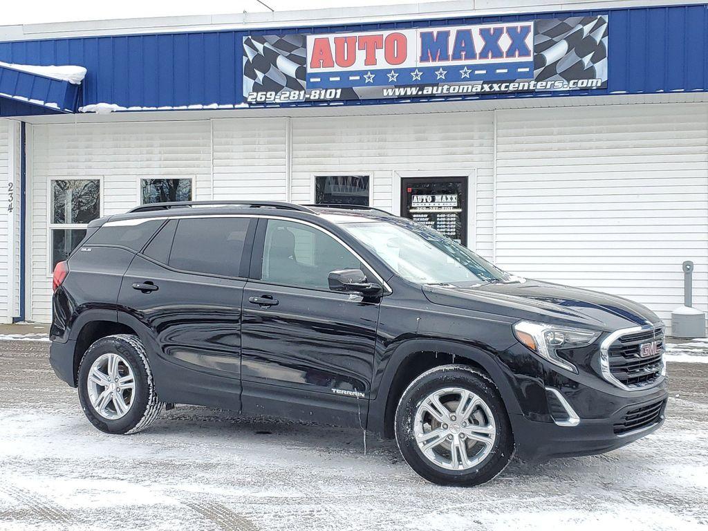 2020 Ebony Twilight Metallic /Jet Black GMC Terrain SLE AWD (3GKALTEV1LL) with an 1.4L L4 DOHC 16V TURBO engine, 6A transmission, located at 234 Columbia Ave, Battle Creek, MI, 49015, (269) 222-0088, 42.298264, -85.192543 - <b>Vehicle Details</b><br>Discover the perfect blend of style, performance, and modern technology with this exceptional 2020 GMC Terrain SLE AWD. This versatile SUV is ready to elevate your driving experience, whether you're navigating city streets or exploring off-the-beaten-path adventures. With i - Photo#0