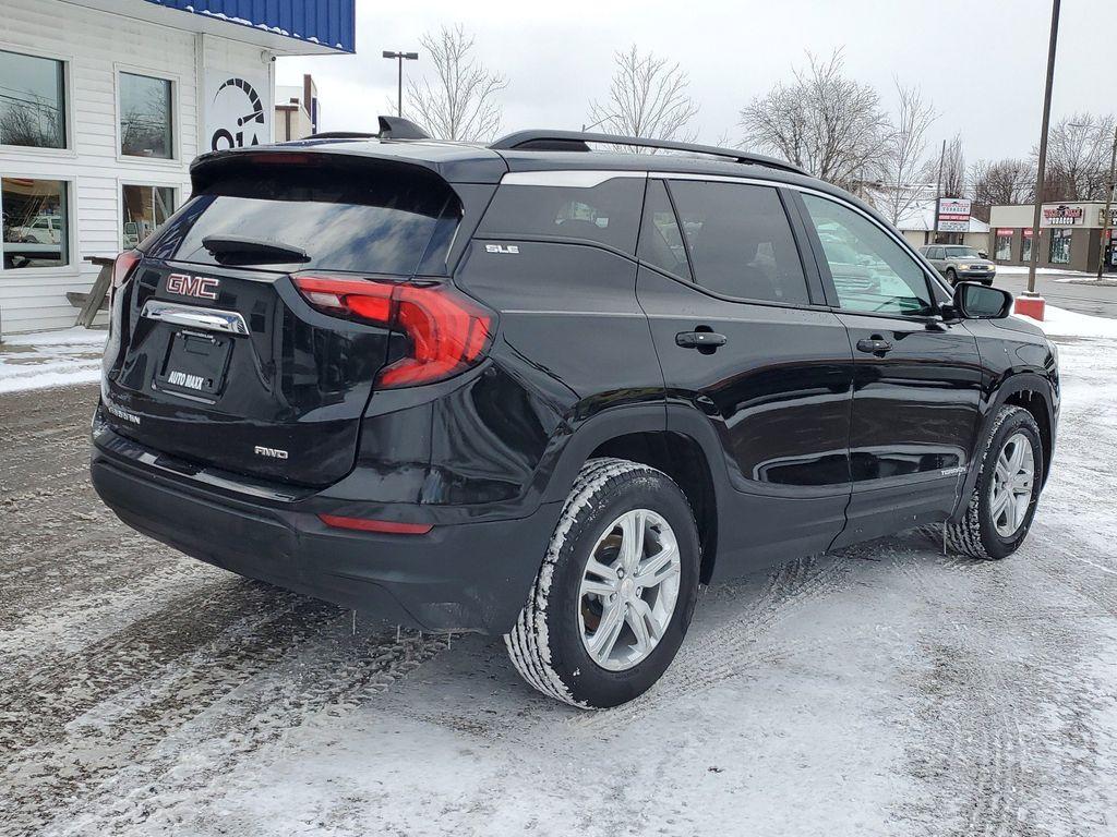 2020 Ebony Twilight Metallic /Jet Black GMC Terrain SLE AWD (3GKALTEV1LL) with an 1.4L L4 DOHC 16V TURBO engine, 6A transmission, located at 234 Columbia Ave, Battle Creek, MI, 49015, (269) 222-0088, 42.298264, -85.192543 - <b>Vehicle Details</b><br>Discover the perfect blend of style, performance, and modern technology with this exceptional 2020 GMC Terrain SLE AWD. This versatile SUV is ready to elevate your driving experience, whether you're navigating city streets or exploring off-the-beaten-path adventures. With i - Photo#1