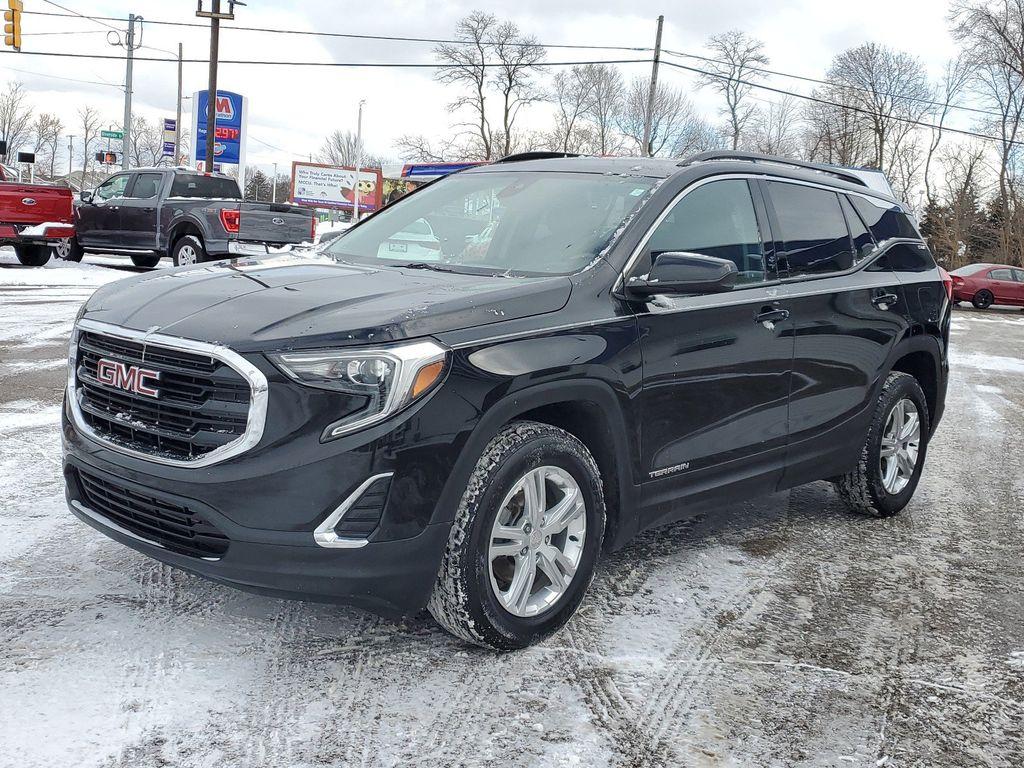 2020 Ebony Twilight Metallic /Jet Black GMC Terrain SLE AWD (3GKALTEV1LL) with an 1.4L L4 DOHC 16V TURBO engine, 6A transmission, located at 234 Columbia Ave, Battle Creek, MI, 49015, (269) 222-0088, 42.298264, -85.192543 - <b>Vehicle Details</b><br>Discover the perfect blend of style, performance, and modern technology with this exceptional 2020 GMC Terrain SLE AWD. This versatile SUV is ready to elevate your driving experience, whether you're navigating city streets or exploring off-the-beaten-path adventures. With i - Photo#3