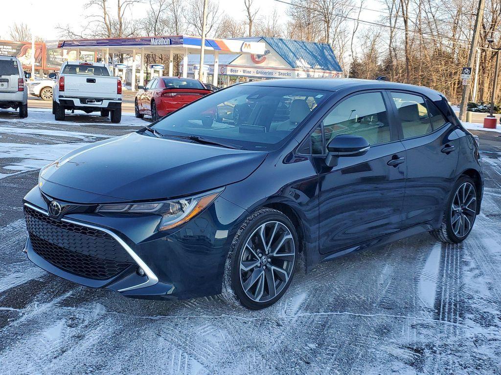 2022 Galactic Aqua Mica /Moonstone Toyota Corolla XSE Hatchback CVT (JTNC4MBE4N3) with an 2.0L L4 DOHC 16V engine, CVT transmission, located at 234 Columbia Ave, Battle Creek, MI, 49015, (269) 222-0088, 42.298264, -85.192543 - <b>Vehicle Details</b><br>Introducing the 2022 Toyota Corolla Hatchback XSE, a well-maintained vehicle that combines style, performance, and practicality. With 41,692 miles on the odometer, this hatchback is ready to offer many more miles of reliable driving. Equipped with a fuel-efficient 4-cylinde - Photo#3