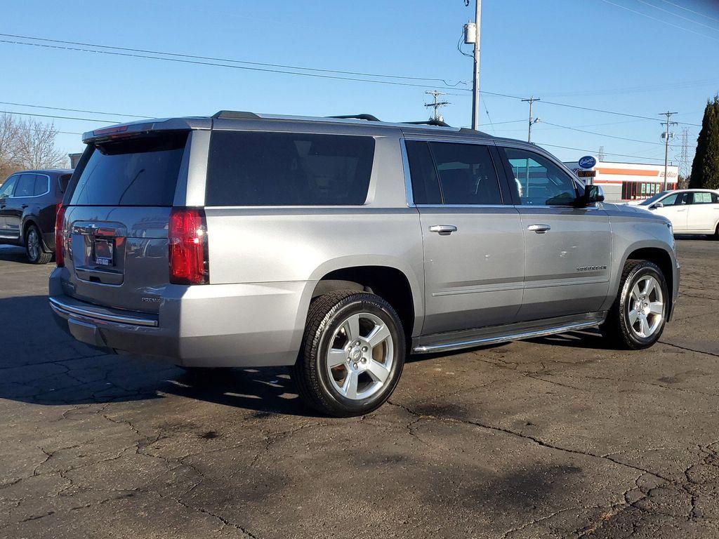 2020 Satin Steel Metallic /Jet Black Chevrolet Suburban Premier 4WD (1GNSKJKJ4LR) with an 6.2L V8 OHV 16V engine, 6A transmission, located at 6064 Gull Rd, Kalamazoo, MI, 49048, (269) 222-0088, 42.328388, -85.512924 - <b>Summary</b><br>Power Moonroof Rear Entertainment<br><br><b>Vehicle Details</b><br>Discover unparalleled comfort and performance with the 2020 Chevrolet Suburban 1500 Premier, now available at our dealership. This exceptional SUV, powered by a robust V8, 6.2L engine and equipped with 4WD, offers a - Photo#3