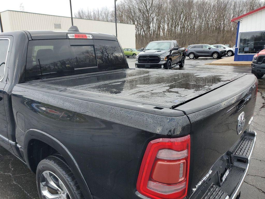 2019 Diamond Black Crystal Pearl /BLACK RAM 1500 Limited Crew Cab SWB 4WD (1C6SRFHT9KN) with an 5.7L V8 OHV 16V engine, 8A transmission, located at 6064 Gull Rd, Kalamazoo, MI, 49048, (269) 222-0088, 42.328388, -85.512924 - <b>Summary</b><br>Uconnect 12.0Inch with Navigation Power Moonroof<br><br><b>Vehicle Details</b><br>Discover the exceptional capabilities and refined luxury of the 2019 Ram 1500 Limited. This robust pickup combines power and sophistication, making it a top choice for those seeking both performance a - Photo#8