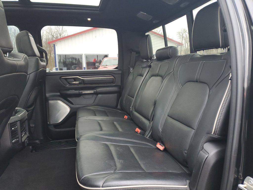 2019 Diamond Black Crystal Pearl /BLACK RAM 1500 Limited Crew Cab SWB 4WD (1C6SRFHT9KN) with an 5.7L V8 OHV 16V engine, 8A transmission, located at 6064 Gull Rd, Kalamazoo, MI, 49048, (269) 222-0088, 42.328388, -85.512924 - <b>Summary</b><br>Uconnect 12.0Inch with Navigation Power Moonroof<br><br><b>Vehicle Details</b><br>Discover the exceptional capabilities and refined luxury of the 2019 Ram 1500 Limited. This robust pickup combines power and sophistication, making it a top choice for those seeking both performance a - Photo#9