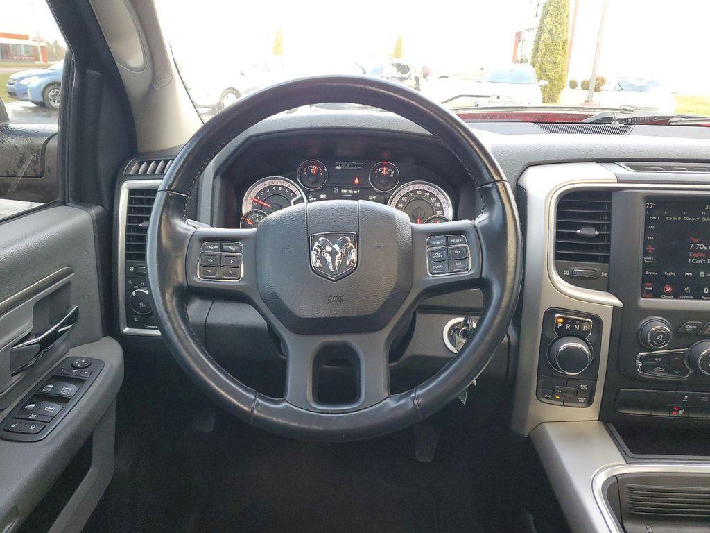 2020 Flame Red Clearcoat /Diesel Gray/Black RAM 1500 Classic Tradesman Quad Cab 4WD (1C6RR7GT3LS) with an 5.7L V8 OHV 16V engine, 8A transmission, located at 6064 Gull Rd, Kalamazoo, MI, 49048, (269) 222-0088, 42.328388, -85.512924 - Discover the power and performance of the 2020 Ram 1500 Classic Warlock, a robust pickup designed to tackle any challenge. This exceptional vehicle combines rugged capability with sophisticated features, making it an ideal choice for both work and play. Under the hood, you'll find a formidable V8, 5 - Photo#9