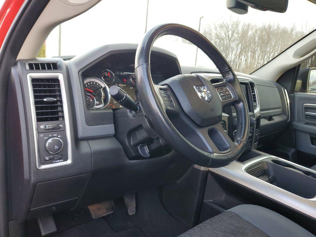 2020 Flame Red Clearcoat /Diesel Gray/Black RAM 1500 Classic Tradesman Quad Cab 4WD (1C6RR7GT3LS) with an 5.7L V8 OHV 16V engine, 8A transmission, located at 6064 Gull Rd, Kalamazoo, MI, 49048, (269) 222-0088, 42.328388, -85.512924 - Discover the power and performance of the 2020 Ram 1500 Classic Warlock, a robust pickup designed to tackle any challenge. This exceptional vehicle combines rugged capability with sophisticated features, making it an ideal choice for both work and play. Under the hood, you'll find a formidable V8, 5 - Photo#16