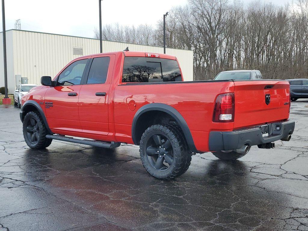 2020 Flame Red Clearcoat /Diesel Gray/Black RAM 1500 Classic Tradesman Quad Cab 4WD (1C6RR7GT3LS) with an 5.7L V8 OHV 16V engine, 8A transmission, located at 6064 Gull Rd, Kalamazoo, MI, 49048, (269) 222-0088, 42.328388, -85.512924 - Discover the power and performance of the 2020 Ram 1500 Classic Warlock, a robust pickup designed to tackle any challenge. This exceptional vehicle combines rugged capability with sophisticated features, making it an ideal choice for both work and play. Under the hood, you'll find a formidable V8, 5 - Photo#2