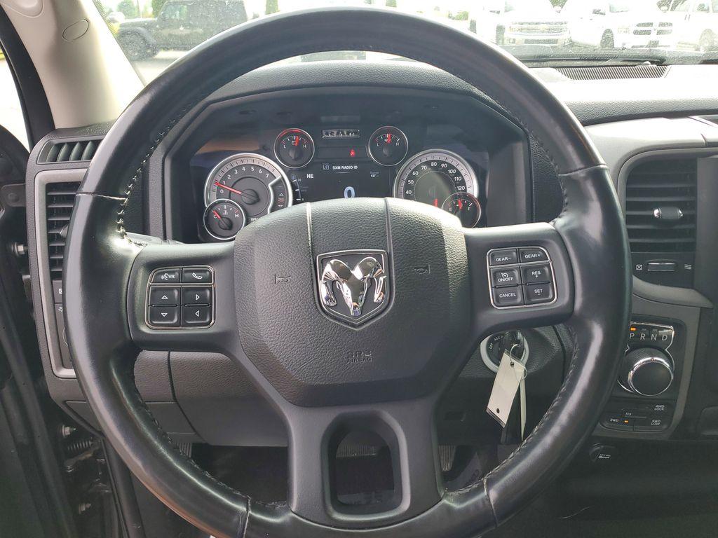 2021 Diamond Black Crystal Pearl /Diesel Grey/Black RAM 1500 Classic Tradesman Quad Cab 4WD (1C6RR7FG5MS) with an 3.6L V6 DOHC 24V FFV engine, 8A transmission, located at 6064 Gull Rd, Kalamazoo, MI, 49048, (269) 222-0088, 42.328388, -85.512924 - Rev up your adventure with this dynamic 2021 Ram 1500 Classic Express! With just 46,538 miles on the odometer, this powerhouse is ready to elevate your driving experience to new heights. Equipped with a robust V6, 3.6L engine and 4WD capability, this truck is built to conquer both city streets and r - Photo#15