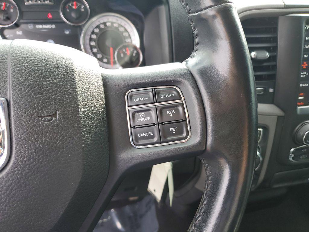 2021 Diamond Black Crystal Pearl /Diesel Grey/Black RAM 1500 Classic Tradesman Quad Cab 4WD (1C6RR7FG5MS) with an 3.6L V6 DOHC 24V FFV engine, 8A transmission, located at 6064 Gull Rd, Kalamazoo, MI, 49048, (269) 222-0088, 42.328388, -85.512924 - Rev up your adventure with this dynamic 2021 Ram 1500 Classic Express! With just 46,538 miles on the odometer, this powerhouse is ready to elevate your driving experience to new heights. Equipped with a robust V6, 3.6L engine and 4WD capability, this truck is built to conquer both city streets and r - Photo#17