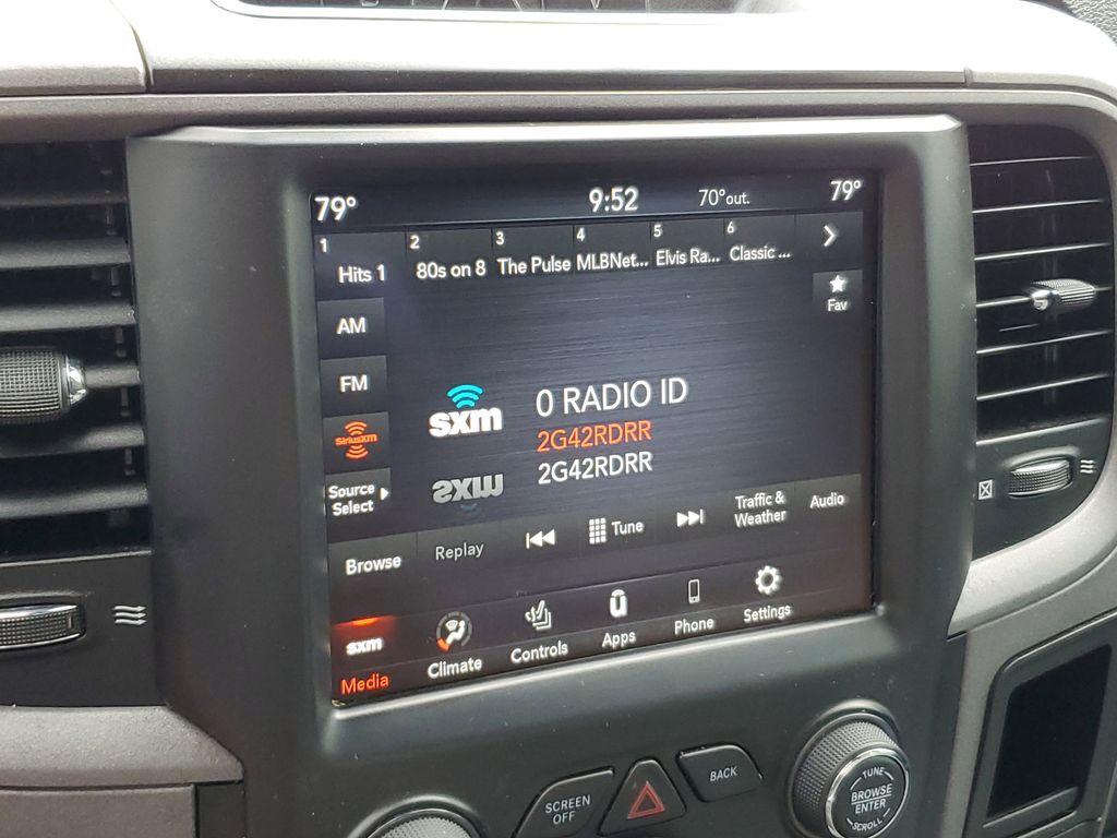 2021 Diamond Black Crystal Pearl /Diesel Grey/Black RAM 1500 Classic Tradesman Quad Cab 4WD (1C6RR7FG5MS) with an 3.6L V6 DOHC 24V FFV engine, 8A transmission, located at 6064 Gull Rd, Kalamazoo, MI, 49048, (269) 222-0088, 42.328388, -85.512924 - Rev up your adventure with this dynamic 2021 Ram 1500 Classic Express! With just 46,538 miles on the odometer, this powerhouse is ready to elevate your driving experience to new heights. Equipped with a robust V6, 3.6L engine and 4WD capability, this truck is built to conquer both city streets and r - Photo#19