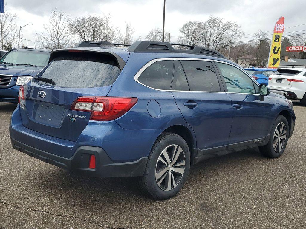 2019 Abyss Blue Pearl /Slate Black Subaru Outback 2.5i Limited (4S4BSANC5K3) with an 2.5L H4 DOHC 16V engine, CVT transmission, located at 234 Columbia Ave, Battle Creek, MI, 49015, (269) 222-0088, 42.298264, -85.192543 - <b>Vehicle Details</b><br>Discover the perfect blend of practicality and luxury with this meticulously maintained 2019 Subaru Outback Limited. Designed to tackle diverse driving conditions with confidence, this vehicle features Subaru's renowned All-Wheel Drive system, ensuring optimal traction and - Photo#1