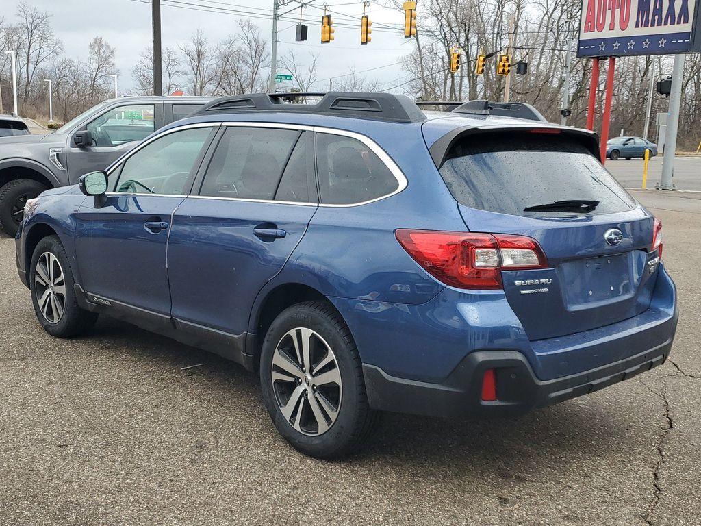 2019 Abyss Blue Pearl /Slate Black Subaru Outback 2.5i Limited (4S4BSANC5K3) with an 2.5L H4 DOHC 16V engine, CVT transmission, located at 234 Columbia Ave, Battle Creek, MI, 49015, (269) 222-0088, 42.298264, -85.192543 - <b>Vehicle Details</b><br>Discover the perfect blend of practicality and luxury with this meticulously maintained 2019 Subaru Outback Limited. Designed to tackle diverse driving conditions with confidence, this vehicle features Subaru's renowned All-Wheel Drive system, ensuring optimal traction and - Photo#2