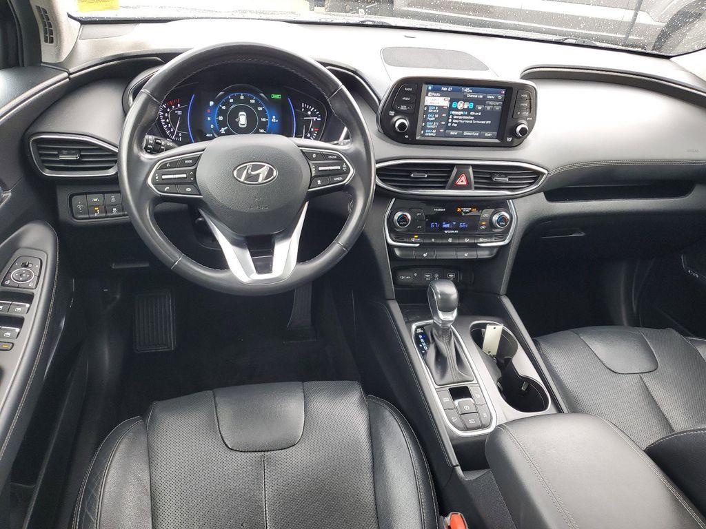 2020 Twilight Black /Black/Black Hyundai Santa Fe SEL 2.4 AWD (5NMS3CAD1LH) with an 2.4L L4 DOHC 16V engine, 8A transmission, located at 234 Columbia Ave, Battle Creek, MI, 49015, (269) 222-0088, 42.298264, -85.192543 - <b>Vehicle Details</b><br>Introducing the 2020 Hyundai Santa Fe SEL, a versatile and stylish SUV designed to elevate your driving experience. Equipped with a robust 4WD system and a fuel-efficient 4-cylinder, 2.4L engine, this vehicle offers a perfect blend of power and efficiency for both city comm - Photo#30