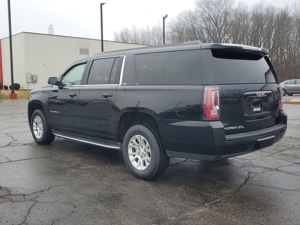 2019 /BLACK GMC Yukon XL SLT 4WD (1GKS2GKC2KR) with an 5.3L V8 OHV 16V engine, 6A transmission, located at 6064 Gull Rd, Kalamazoo, MI, 49048, (269) 222-0088, 42.328388, -85.512924 - Discover the exceptional 2019 GMC Yukon XL 1500 SLT, a versatile and powerful full-size SUV designed to meet all your driving needs. Equipped with a robust V8, 5.3L engine and 4WD capabilities, this vehicle ensures a smooth and commanding drive, whether navigating city streets or exploring off-road - Photo#2