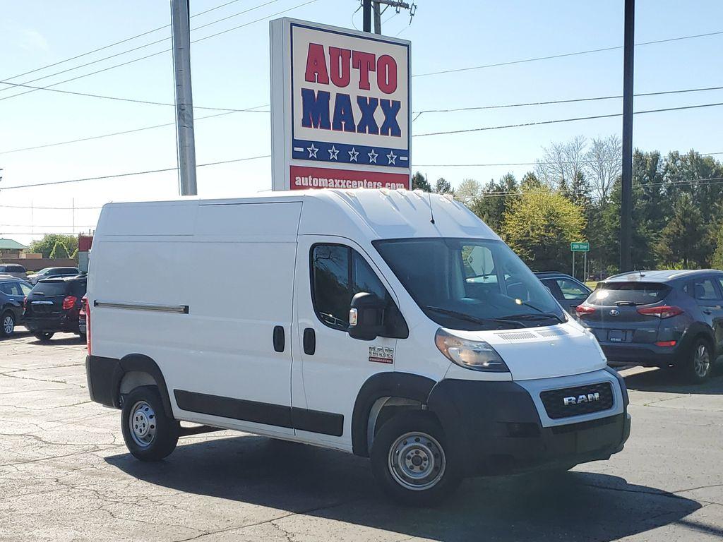 2019 Bright White Clearcoat /Black RAM Promaster 1500 High Roof Tradesman 136-in. WB (3C6TRVBG2KE) with an 3.6L V6 engine, 6A transmission, located at 6064 Gull Rd, Kalamazoo, MI, 49048, (269) 222-0088, 42.328388, -85.512924 - Discover the perfect blend of versatility and reliability with our 2019 Ram ProMaster 1500 High Roof 136WB. This exceptional van is designed to meet all your business or personal transport needs, boasting a powerful V6, 3.6L engine and Front-Wheel Drive for responsive handling and a smooth driving e - Photo#0