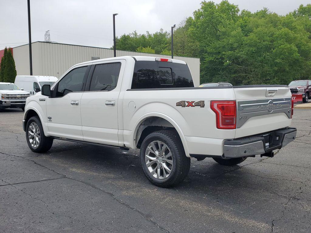 2017 White Platinum Metallic Tri-Coat /Mesa Ford F-150 XLT SuperCrew 6.5-ft. Bed 4WD (1FTEW1EG4HF) with an 3.5L V6 TURBO engine, 6A transmission, located at 6064 Gull Rd, Kalamazoo, MI, 49048, (269) 222-0088, 42.328388, -85.512924 - <b>Summary</b><br>NAVIGATION PACKAGE Power Moonroof<br><br><b>Vehicle Details</b><br>Discover the perfect blend of power, style, and luxury with this stunning 2017 Ford F-150 King Ranch, the ultimate truck for those who crave adventure without sacrificing comfort! This powerhouse is equipped with a - Photo#2