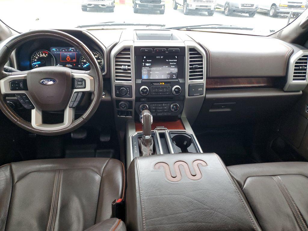 2017 White Platinum Metallic Tri-Coat /Mesa Ford F-150 XLT SuperCrew 6.5-ft. Bed 4WD (1FTEW1EG4HF) with an 3.5L V6 TURBO engine, 6A transmission, located at 6064 Gull Rd, Kalamazoo, MI, 49048, (269) 222-0088, 42.328388, -85.512924 - <b>Summary</b><br>NAVIGATION PACKAGE Power Moonroof<br><br><b>Vehicle Details</b><br>Discover the perfect blend of power, style, and luxury with this stunning 2017 Ford F-150 King Ranch, the ultimate truck for those who crave adventure without sacrificing comfort! This powerhouse is equipped with a - Photo#9