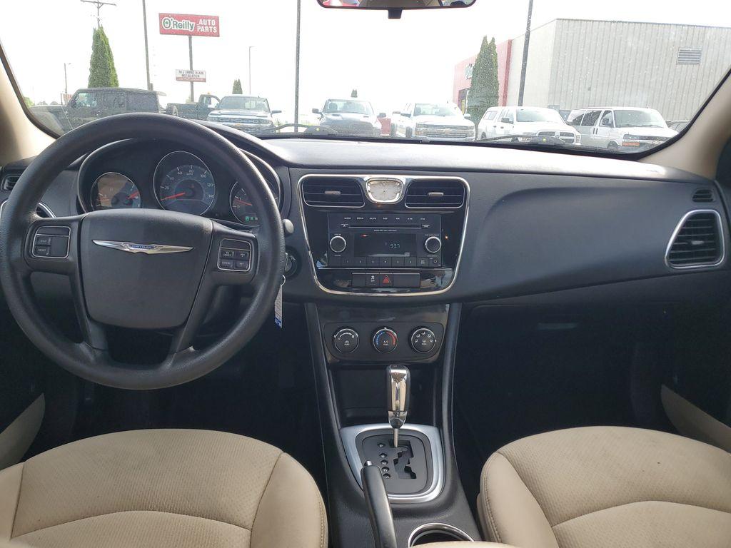2014 Cashmere Pearlcoat /Light Frost Beige/Black Chrysler 200 LX (1C3CCBAB7EN) with an 2.4L L4 DOHC 16V engine, 6-Speed Automatic transmission, located at 6064 Gull Rd, Kalamazoo, MI, 49048, (269) 222-0088, 42.328388, -85.512924 - Discover the impressive 2014 Chrysler 200 LX, a perfect blend of style and efficiency, now available at an unbeatable price. This well-maintained sedan, featuring a CARFAX Clean Report, offers confidence and peace of mind with every drive. Equipped with front-wheel drive and a robust 4-cylinder, 2.4 - Photo#4