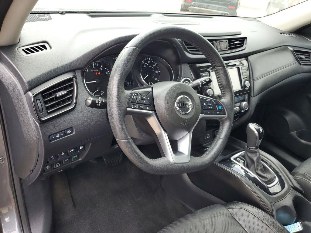 2019 Gun Metallic /Charcoal Nissan Rogue S AWD (5N1AT2MV1KC) with an 2.5L L4 DOHC 16V engine, CVT transmission, located at 234 Columbia Ave, Battle Creek, MI, 49015, (269) 222-0088, 42.298264, -85.192543 - <b>Vehicle Details</b><br>Discover the perfect blend of style, comfort, and performance with this exceptional 2019 Nissan Rogue SL. Ideal for those who crave reliability and advanced features, this vehicle is equipped with an efficient 4-cylinder, 2.5L engine and all-wheel drive, ensuring a smooth a - Photo#11