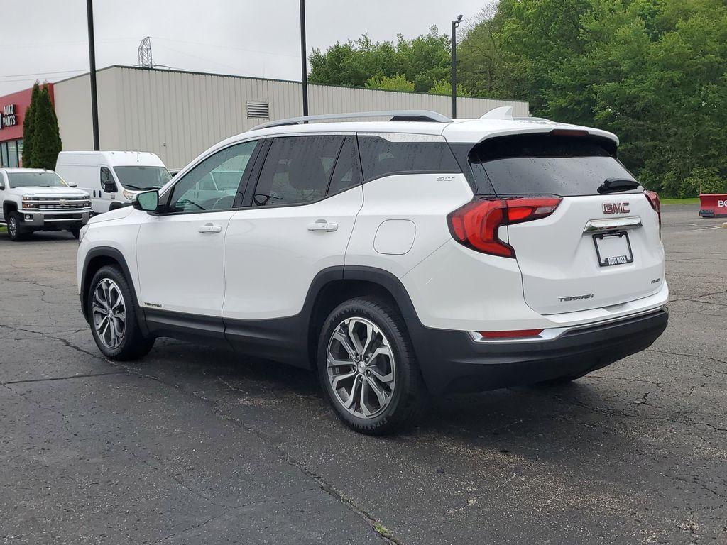 2021 Summit White /Brandy/Jet Black GMC Terrain SLT AWD (3GKALVEV6ML) with an 1.4L L4 DOHC 16V TURBO engine, 6A transmission, located at 6064 Gull Rd, Kalamazoo, MI, 49048, (269) 222-0088, 42.328388, -85.512924 - Discover the perfect blend of style, performance, and luxury with this stunning 2021 GMC Terrain SLT. This dynamic SUV is designed to elevate your driving experience with its impressive array of features and sophisticated design. Equipped with a robust AWD system, this GMC Terrain ensures confident - Photo#2