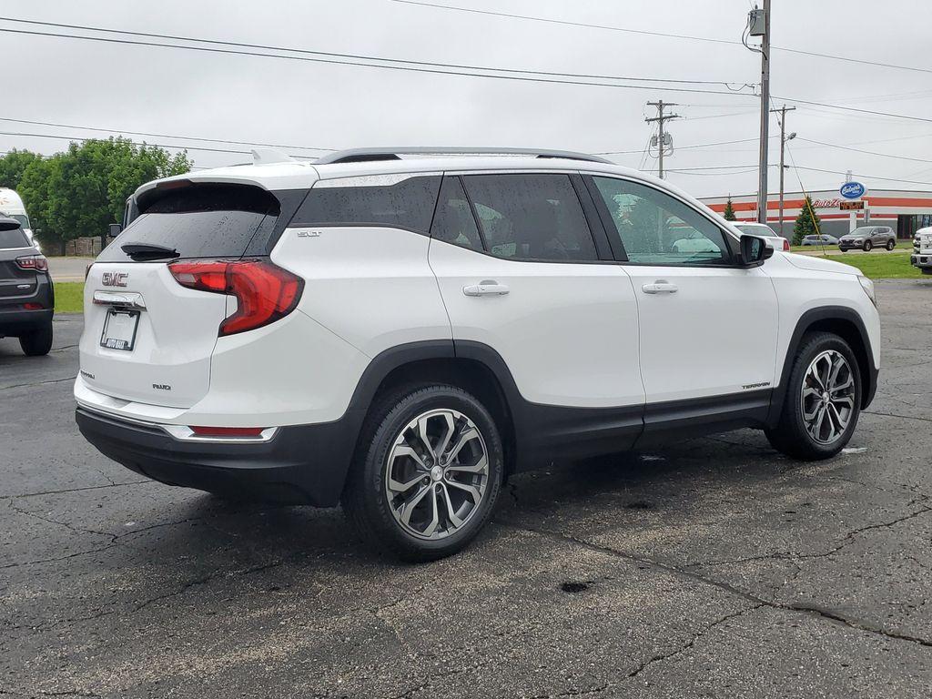 2021 Summit White /Brandy/Jet Black GMC Terrain SLT AWD (3GKALVEV6ML) with an 1.4L L4 DOHC 16V TURBO engine, 6A transmission, located at 6064 Gull Rd, Kalamazoo, MI, 49048, (269) 222-0088, 42.328388, -85.512924 - Discover the perfect blend of style, performance, and luxury with this stunning 2021 GMC Terrain SLT. This dynamic SUV is designed to elevate your driving experience with its impressive array of features and sophisticated design. Equipped with a robust AWD system, this GMC Terrain ensures confident - Photo#3