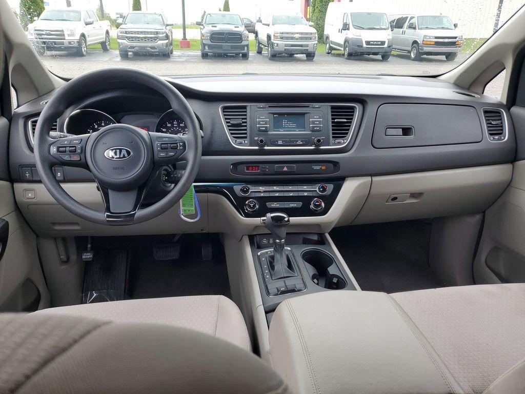 2016 Bright Silver Metallic /Gray Kia Sedona L (KNDMA5C1XG6) with an 3.3L V6 DOHC 24V engine, 6A transmission, located at 6064 Gull Rd, Kalamazoo, MI, 49048, (269) 222-0088, 42.328388, -85.512924 - Discover the 2016 Kia Sedona L, a versatile minivan that combines practicality with performance. This well-maintained vehicle comes equipped with front-wheel drive and a robust V6, 3.3L engine, offering a smooth and responsive driving experience ideal for both city commutes and long road trips.<br>< - Photo#8