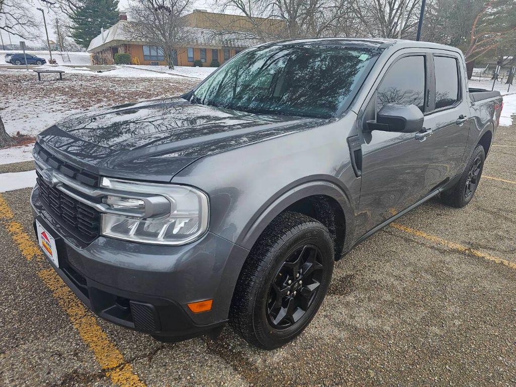 2022 Carbonized Grey Metallic /Desert Brown Ford Maverick XL (3FTTW8F93NR) with an 2.5L L4 DOHC 16V engine, CVT transmission, located at 6064 Gull Rd, Kalamazoo, MI, 49048, (269) 222-0088, 42.328388, -85.512924 - <b>Vehicle Details</b><br>Discover the exceptional quality and performance of the 2022 Ford Maverick LARIAT, now available with zero miles. This versatile and stylish pickup combines advanced technology with comfort and capability, ensuring a superior driving experience. Equipped with an efficient 4 - Photo#9