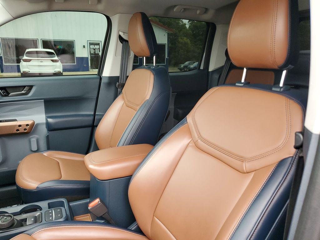 2022 Carbonized Grey Metallic /Desert Brown Ford Maverick XL (3FTTW8F93NR) with an 2.5L L4 DOHC 16V engine, CVT transmission, located at 6064 Gull Rd, Kalamazoo, MI, 49048, (269) 222-0088, 42.328388, -85.512924 - <b>Vehicle Details</b><br>Discover the exceptional quality and performance of the 2022 Ford Maverick LARIAT, now available with zero miles. This versatile and stylish pickup combines advanced technology with comfort and capability, ensuring a superior driving experience. Equipped with an efficient 4 - Photo#13