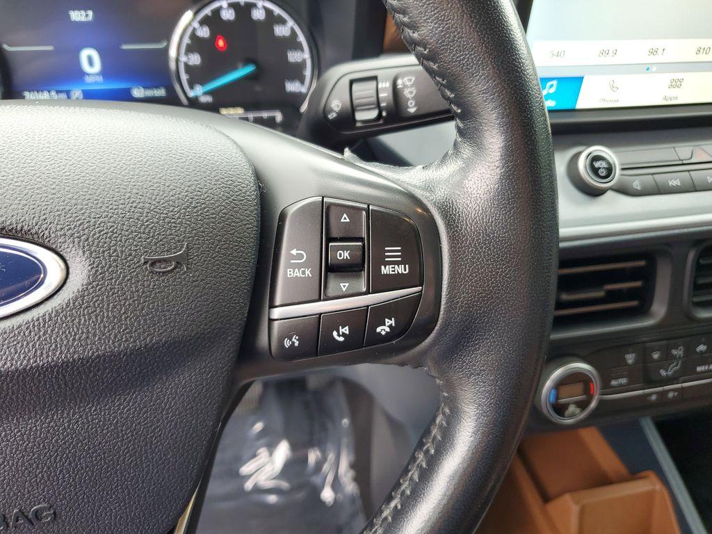 2022 Carbonized Grey Metallic /Desert Brown Ford Maverick XL (3FTTW8F93NR) with an 2.5L L4 DOHC 16V engine, CVT transmission, located at 6064 Gull Rd, Kalamazoo, MI, 49048, (269) 222-0088, 42.328388, -85.512924 - <b>Vehicle Details</b><br>Discover the exceptional quality and performance of the 2022 Ford Maverick LARIAT, now available with zero miles. This versatile and stylish pickup combines advanced technology with comfort and capability, ensuring a superior driving experience. Equipped with an efficient 4 - Photo#19
