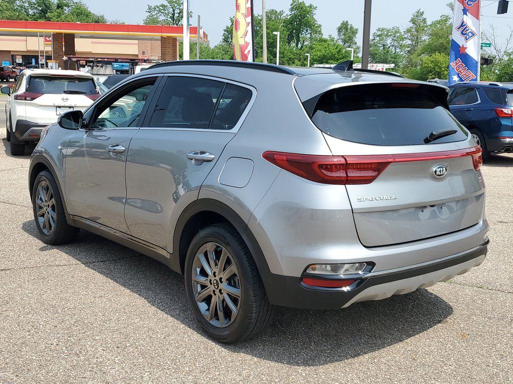 2020 Steel Gray /Black Kia Sportage S AWD (KNDP6CAC5L7) with an 2.4L V6 DOHC 24V engine, 6A transmission, located at 234 Columbia Ave, Battle Creek, MI, 49015, (269) 222-0088, 42.298264, -85.192543 - <b>Vehicle Details</b><br>Get ready to elevate your driving experience with this stunning 2020 Kia Sportage S, equipped with All-Wheel Drive and a robust 4-cylinder, 2.4L engine. This versatile SUV is perfect for those who crave adventure and demand performance without compromising on style. Step - Photo#2