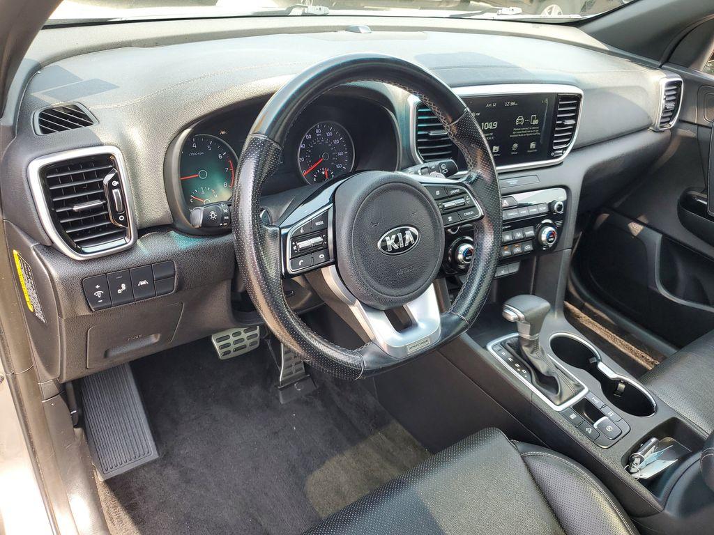 2020 Steel Gray /Black Kia Sportage S AWD (KNDP6CAC5L7) with an 2.4L V6 DOHC 24V engine, 6A transmission, located at 234 Columbia Ave, Battle Creek, MI, 49015, (269) 222-0088, 42.298264, -85.192543 - <b>Vehicle Details</b><br>Get ready to elevate your driving experience with this stunning 2020 Kia Sportage S, equipped with All-Wheel Drive and a robust 4-cylinder, 2.4L engine. This versatile SUV is perfect for those who crave adventure and demand performance without compromising on style. Step - Photo#12
