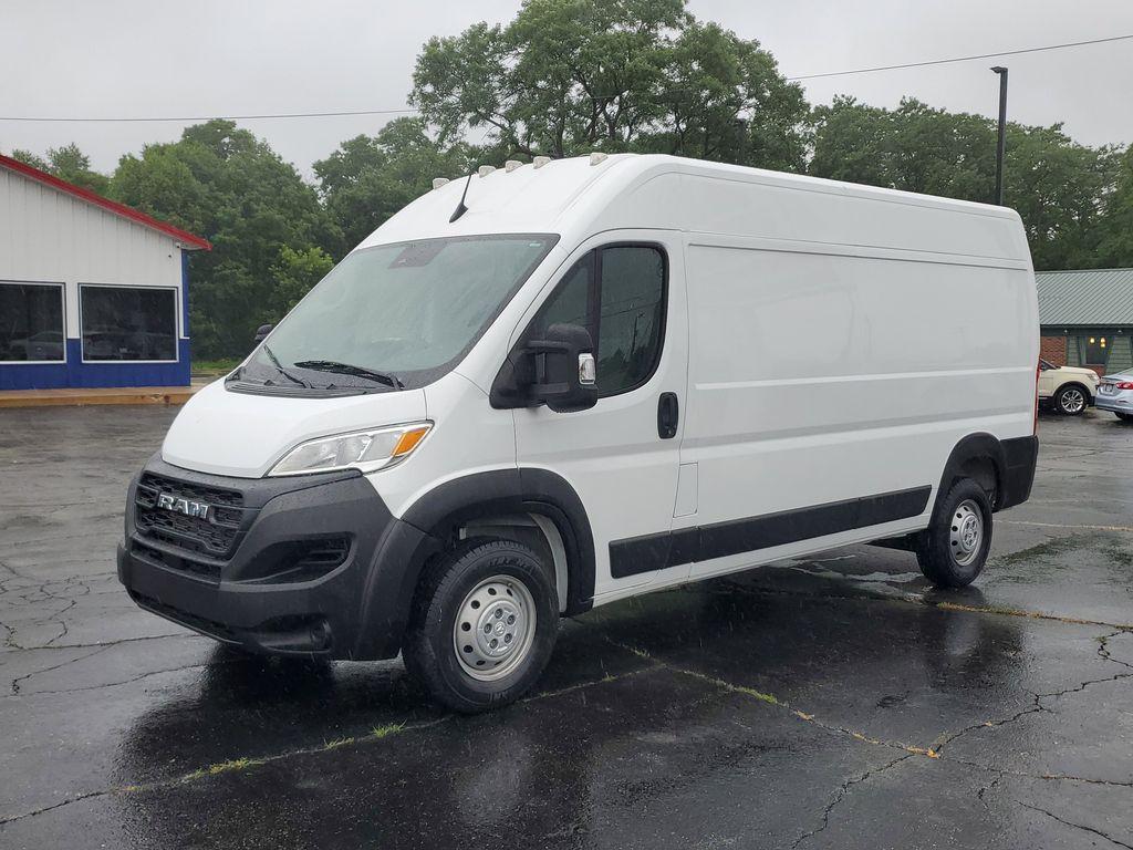2023 Bright White Clearcoat /Black RAM Promaster 2500 High Roof 159-in. WB (3C6LRVDG3PE) with an 3.6L V6 engine, 6A transmission, located at 6064 Gull Rd, Kalamazoo, MI, 49048, (269) 222-0088, 42.328388, -85.512924 - <b>Vehicle Details</b><br>Introducing the pristine 2023 Ram ProMaster 2500 High Roofa powerhouse of performance and practicality with zero miles on the odometer! This exceptional vehicle is ready to redefine your driving experience with its robust V6, 3.6L engine and advanced features. Designed for - Photo#1