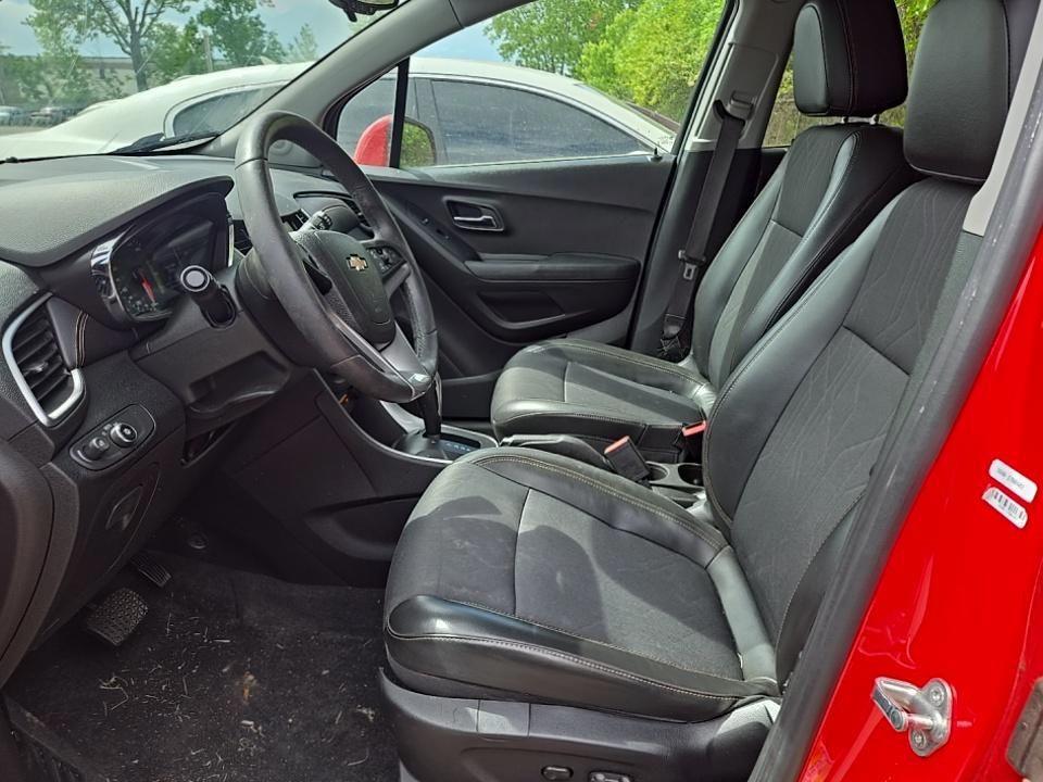 2018 Red Hot /Jet Black Chevrolet Trax LT FWD (3GNCJLSB7JL) with an 1.4L L4 DOHC 16V engine, 6A transmission, located at 6064 Gull Rd, Kalamazoo, MI, 49048, (269) 222-0088, 42.328388, -85.512924 - Discover the versatility and efficiency of the 2018 Chevrolet Trax LT, a compact SUV that combines modern functionality with sleek design. This particular model features a robust 4-cylinder, 1.4L engine paired with Front-Wheel Drive, delivering a smooth and responsive driving experience ideal for bo - Photo#5