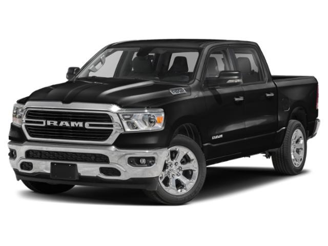 2021 Diamond Black Crystal Pearlcoat /Black RAM 1500 Big Horn Crew Cab SWB 4WD (1C6RRFFG6MN) with an 3.6L V6 DOHC 24V engine, 8A transmission, located at 6064 Gull Rd, Kalamazoo, MI, 49048, (269) 222-0088, 42.328388, -85.512924 - Introducing the 2021 Ram 1500 Big Horn, a robust and reliable pickup truck designed to take on any challenge. With its 4WD capability, this vehicle is perfectly equipped for both rugged terrains and smooth highways, offering versatility for every journey. At the heart of this Big Horn is a powerful - Photo#0