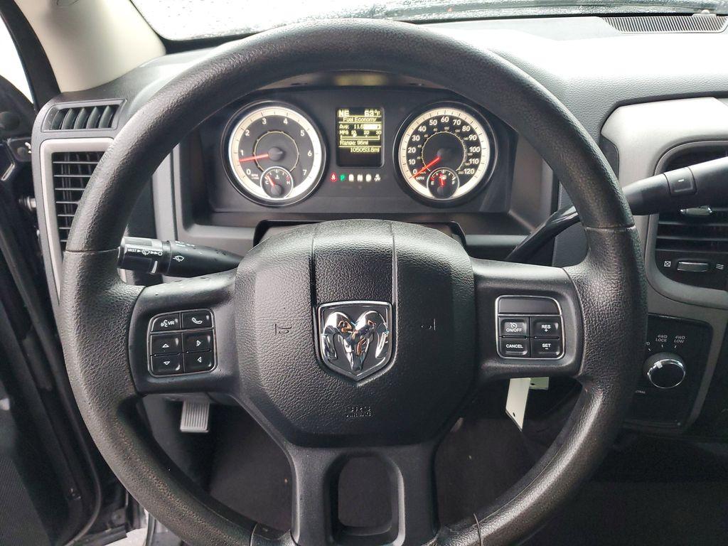 2017 BLACK /GREY RAM 1500 Tradesman Quad Cab 4WD (1C6RR7FT0HS) with an 5.7L V8 OHV 16V engine, 8A transmission, located at 6064 Gull Rd, Kalamazoo, MI, 49048, (269) 222-0088, 42.328388, -85.512924 - Discover power and capability with this 2017 Ram 1500, now available at our dealership. Equipped with a robust 5.7L V8 engine and 4WD, this truck is built to handle any challenge, whether you're navigating rugged terrain or cruising on the highway. With its impressive towing capacity and reliable pe - Photo#14