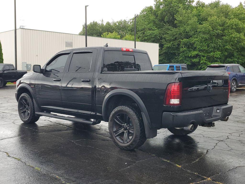 2021 Diamond Black Crystal Pearl /BLACK RAM 1500 Classic Tradesman Crew Cab SWB 4WD (1C6RR7LT3MS) with an 5.7L V8 OHV 16V engine, 8A transmission, located at 6064 Gull Rd, Kalamazoo, MI, 49048, (269) 222-0088, 42.328388, -85.512924 - Discover the robust performance and timeless design of the 2021 Ram 1500 Classic Warlock, a perfect blend of power and sophistication. This formidable pickup is equipped with a 5.7L V8 engine, delivering exceptional strength and capability, while the 4WD system ensures superior traction and stabilit - Photo#2