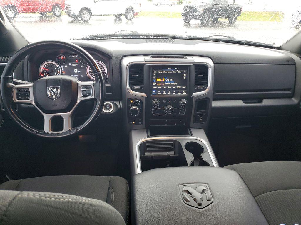 2021 Diamond Black Crystal Pearl /BLACK RAM 1500 Classic Tradesman Crew Cab SWB 4WD (1C6RR7LT3MS) with an 5.7L V8 OHV 16V engine, 8A transmission, located at 6064 Gull Rd, Kalamazoo, MI, 49048, (269) 222-0088, 42.328388, -85.512924 - Discover the robust performance and timeless design of the 2021 Ram 1500 Classic Warlock, a perfect blend of power and sophistication. This formidable pickup is equipped with a 5.7L V8 engine, delivering exceptional strength and capability, while the 4WD system ensures superior traction and stabilit - Photo#8