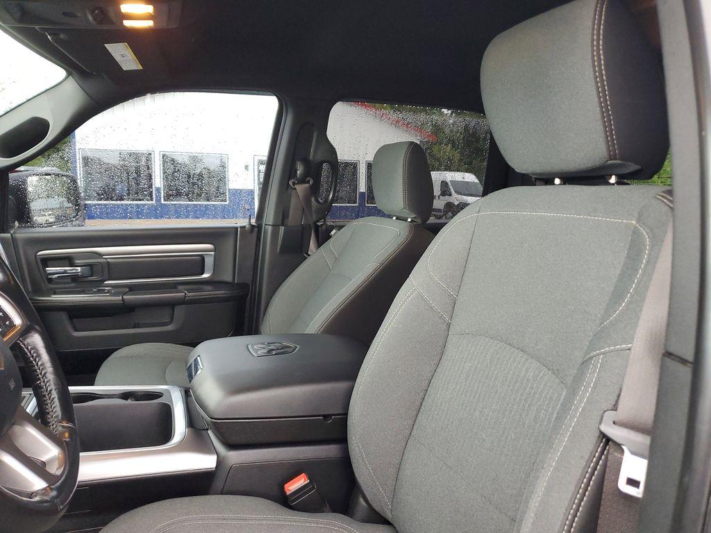 2021 Diamond Black Crystal Pearl /BLACK RAM 1500 Classic Tradesman Crew Cab SWB 4WD (1C6RR7LT3MS) with an 5.7L V8 OHV 16V engine, 8A transmission, located at 6064 Gull Rd, Kalamazoo, MI, 49048, (269) 222-0088, 42.328388, -85.512924 - Discover the robust performance and timeless design of the 2021 Ram 1500 Classic Warlock, a perfect blend of power and sophistication. This formidable pickup is equipped with a 5.7L V8 engine, delivering exceptional strength and capability, while the 4WD system ensures superior traction and stabilit - Photo#13