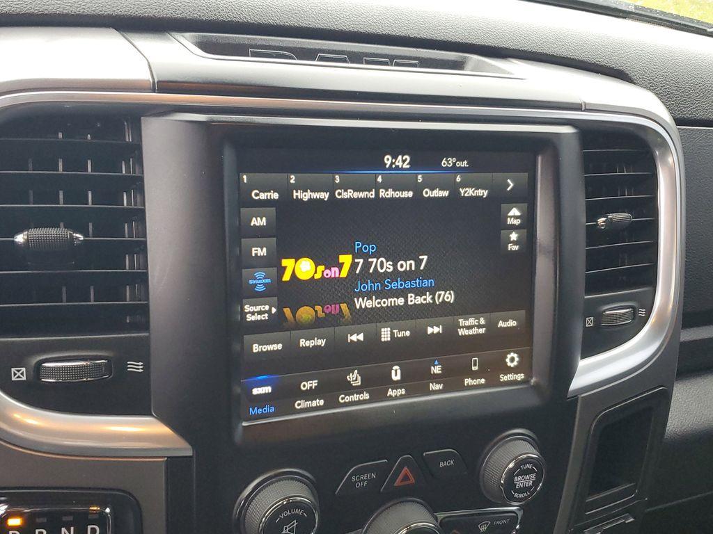 2021 Diamond Black Crystal Pearl /BLACK RAM 1500 Classic Tradesman Crew Cab SWB 4WD (1C6RR7LT3MS) with an 5.7L V8 OHV 16V engine, 8A transmission, located at 6064 Gull Rd, Kalamazoo, MI, 49048, (269) 222-0088, 42.328388, -85.512924 - Discover the robust performance and timeless design of the 2021 Ram 1500 Classic Warlock, a perfect blend of power and sophistication. This formidable pickup is equipped with a 5.7L V8 engine, delivering exceptional strength and capability, while the 4WD system ensures superior traction and stabilit - Photo#20