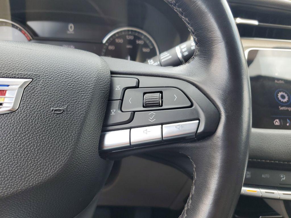 2023 Galactic Gray Metallic /Light Platinum/Jet Black Cadillac XT4 Premium Luxury AWD (1GYFZDR42PF) with an 2.0L L4 DOHC 16V engine, 9A transmission, located at 234 Columbia Ave, Battle Creek, MI, 49015, (269) 222-0088, 42.298264, -85.192543 - <b>Vehicle Details</b><br>Introducing the 2023 Cadillac XT4 AWD Premium Luxury, a sophisticated fusion of style, performance, and cutting-edge technology! This remarkable SUV is designed to elevate your driving experience with its sleek exterior and luxurious interior. Equipped with a robust 4-cylin - Photo#16