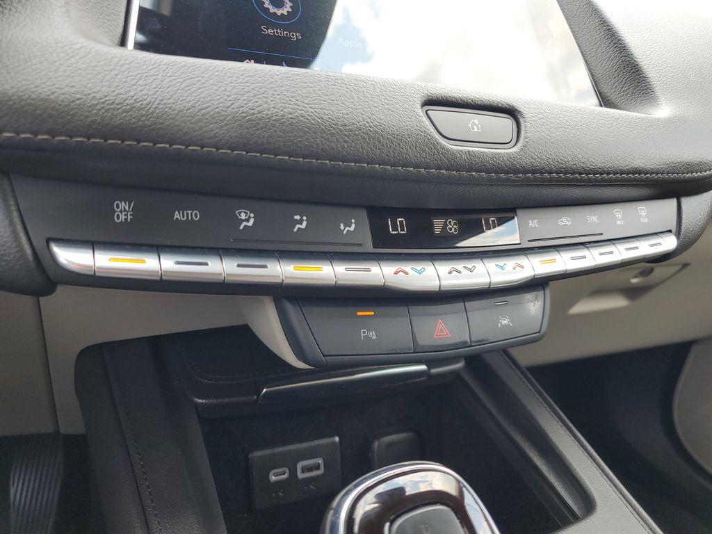 2023 Galactic Gray Metallic /Light Platinum/Jet Black Cadillac XT4 Premium Luxury AWD (1GYFZDR42PF) with an 2.0L L4 DOHC 16V engine, 9A transmission, located at 234 Columbia Ave, Battle Creek, MI, 49015, (269) 222-0088, 42.298264, -85.192543 - <b>Vehicle Details</b><br>Introducing the 2023 Cadillac XT4 AWD Premium Luxury, a sophisticated fusion of style, performance, and cutting-edge technology! This remarkable SUV is designed to elevate your driving experience with its sleek exterior and luxurious interior. Equipped with a robust 4-cylin - Photo#20