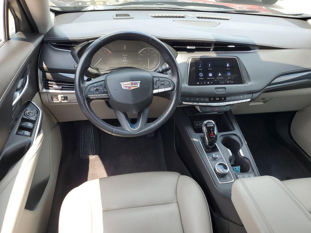 2023 Galactic Gray Metallic /Light Platinum/Jet Black Cadillac XT4 Premium Luxury AWD (1GYFZDR42PF) with an 2.0L L4 DOHC 16V engine, 9A transmission, located at 234 Columbia Ave, Battle Creek, MI, 49015, (269) 222-0088, 42.298264, -85.192543 - <b>Vehicle Details</b><br>Introducing the 2023 Cadillac XT4 AWD Premium Luxury, a sophisticated fusion of style, performance, and cutting-edge technology! This remarkable SUV is designed to elevate your driving experience with its sleek exterior and luxurious interior. Equipped with a robust 4-cylin - Photo#28