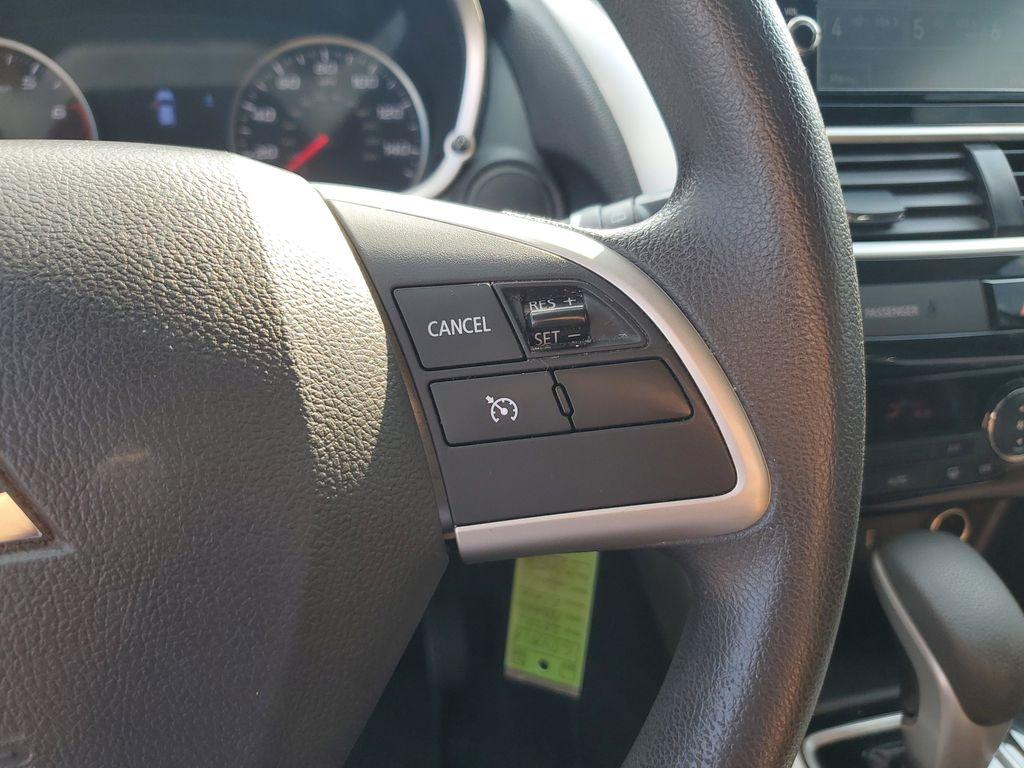 2020 Tarmac Black Metallic /BLACK Mitsubishi Eclipse Cross ES (JA4AS3AA8LZ) with an 1.5L L4 DOHC 16V engine, CVT transmission, located at 6064 Gull Rd, Kalamazoo, MI, 49048, (269) 222-0088, 42.328388, -85.512924 - Discover the refined blend of style, efficiency, and innovation with the 2020 Mitsubishi Eclipse Cross ES. This compact SUV is designed for those who value performance and practicality. Powered by a spirited 1.5L 4-cylinder engine, the Mitsubishi Eclipse Cross ES offers a smooth and responsive drivi - Photo#17