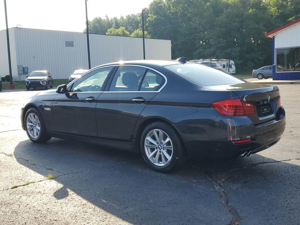 2016 Space Gray Metallic /BLACK BMW 5-Series 528i (WBA5A5C55GG) with an 2.0L L4 DOHC 16V TURBO engine, 8A transmission, located at 6064 Gull Rd, Kalamazoo, MI, 49048, (269) 222-0088, 42.328388, -85.512924 - <b>Vehicle Details</b><br>Introducing the 2016 BMW 5 Series 528i, a sophisticated blend of performance and luxury. This rear-wheel-drive sedan is powered by a dynamic 4-cylinder, 2.0-liter engine, delivering an engaging driving experience synonymous with the BMW brand. Its sleek design is complement - Photo#2