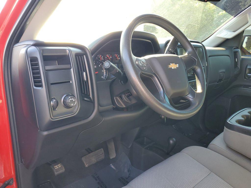 2018 Red Hot /Dark Ash/Jet Black Chevrolet Silverado 1500 Custom Crew Cab 4WD (3GCUKPEC8JG) with an 5.3L V8 OHV 16V engine, 6A transmission, located at 6064 Gull Rd, Kalamazoo, MI, 49048, (269) 222-0088, 42.328388, -85.512924 - For sale: A 2018 Chevrolet Silverado 1500 Custom that perfectly combines power, versatility, and style. This robust truck is equipped with a V8, 5.3L engine, delivering the performance and reliability you need for both work and leisure. Whether you're towing heavy loads or navigating rugged terrain, - Photo#12