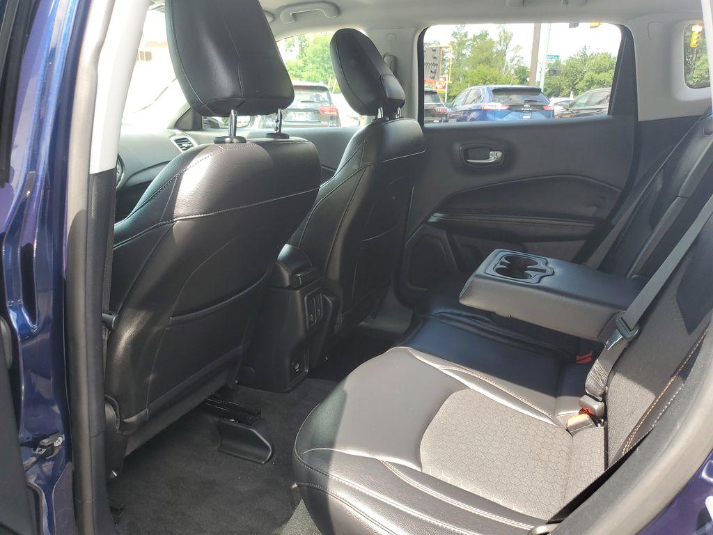2018 Jazz Blue Pearlcoat /Black Jeep Compass Sport 4WD (3C4NJDBB4JT) with an 2.4L L4 DOHC 16V engine, 9-speed automatic transmission, located at 234 Columbia Ave, Battle Creek, MI, 49015, (269) 222-0088, 42.298264, -85.192543 - <b>Vehicle Details</b><br>Discover the perfect blend of style, performance, and versatility with this stunning 2018 Jeep Compass Latitude! This remarkable SUV is ready to take you on adventures both on and off the beaten path. Equipped with a robust 4WD system, it promises to deliver a confident and - Photo#22