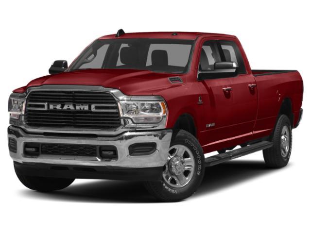 2021 Flame Red Clearcoat /Diesel Gray/Black RAM 2500 Tradesman Crew Cab SWB 4WD (3C6UR5DLXMG) with an 6.7L L6 OHV 24V TURBO DIESEL engine, 6A transmission, located at 6064 Gull Rd, Kalamazoo, MI, 49048, (269) 222-0088, 42.328388, -85.512924 - <b>Vehicle Details</b><br>Discover the power and reliability of the 2021 Ram 2500 Big Horn, now available at our dealership. This impressive pickup, with 0 miles on the odometer, is ready to tackle any challenge with its robust 6.7L 6-cylinder engine and dependable 4WD system. Whether you're hauling - Photo#0