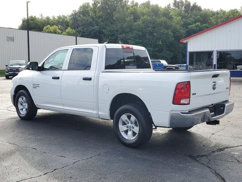 2023 Bright White Clearcoat /Diesel Gray/Black RAM 1500 Classic Tradesman Crew Cab SWB 4WD (1C6RR7LG0PS) with an 3.6L V6 DOHC 24V FFV engine, 8A transmission, located at 6064 Gull Rd, Kalamazoo, MI, 49048, (269) 222-0088, 42.328388, -85.512924 - Explore the robust capability and timeless design of the 2023 Ram 1500 Classic SLT, a remarkable addition to any fleet or personal collection. This vehicle, with its proven 4WD system, is equipped to tackle a variety of terrains with ease, making it an ideal choice for both work and leisure. Under t - Photo#2