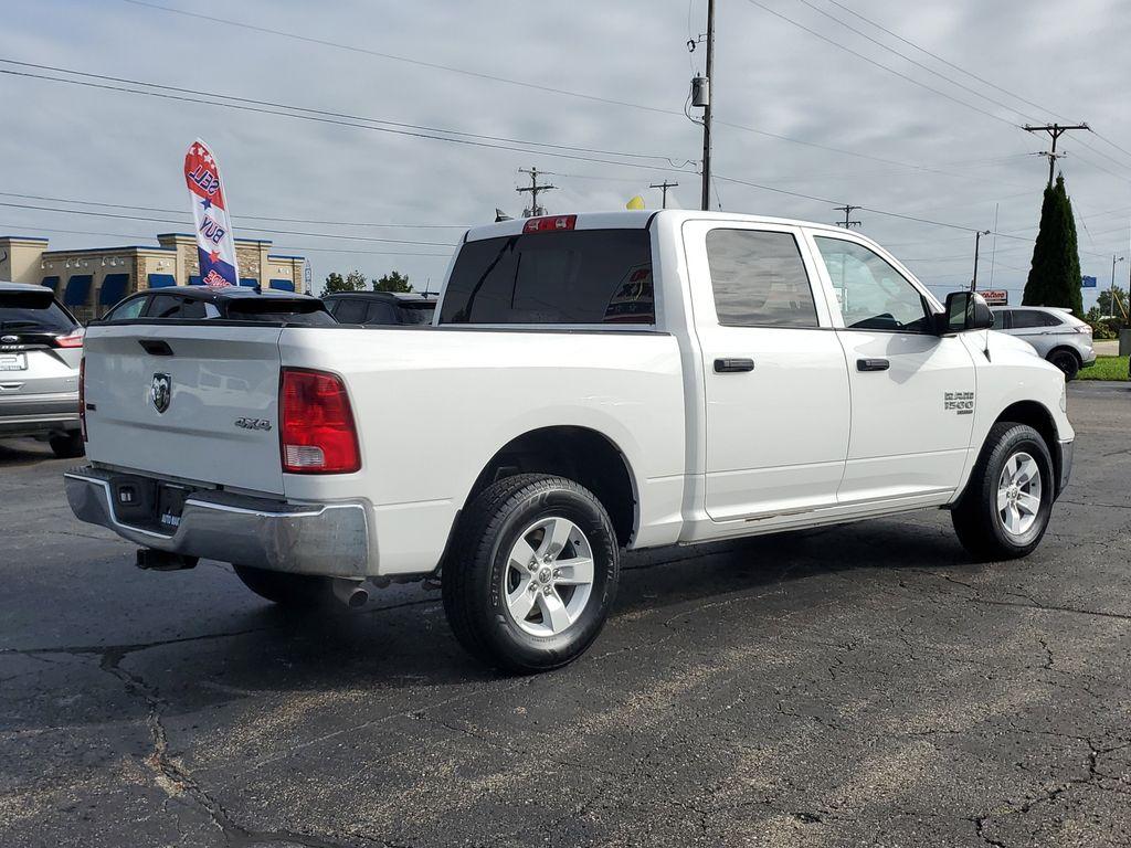 2023 Bright White Clearcoat /Diesel Gray/Black RAM 1500 Classic Tradesman Crew Cab SWB 4WD (1C6RR7LG0PS) with an 3.6L V6 DOHC 24V FFV engine, 8A transmission, located at 6064 Gull Rd, Kalamazoo, MI, 49048, (269) 222-0088, 42.328388, -85.512924 - Explore the robust capability and timeless design of the 2023 Ram 1500 Classic SLT, a remarkable addition to any fleet or personal collection. This vehicle, with its proven 4WD system, is equipped to tackle a variety of terrains with ease, making it an ideal choice for both work and leisure. Under t - Photo#3