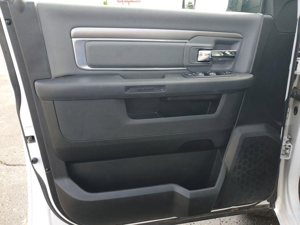 2023 Bright White Clearcoat /Diesel Gray/Black RAM 1500 Classic Tradesman Crew Cab SWB 4WD (1C6RR7LG0PS) with an 3.6L V6 DOHC 24V FFV engine, 8A transmission, located at 6064 Gull Rd, Kalamazoo, MI, 49048, (269) 222-0088, 42.328388, -85.512924 - Explore the robust capability and timeless design of the 2023 Ram 1500 Classic SLT, a remarkable addition to any fleet or personal collection. This vehicle, with its proven 4WD system, is equipped to tackle a variety of terrains with ease, making it an ideal choice for both work and leisure. Under t - Photo#10